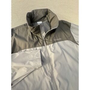 Columbia Glennaker Lake Rain Jacket Men Sz XXL Windbreaker Soft Shell 2X Hood